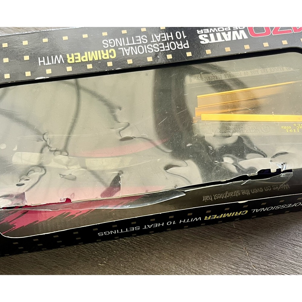 Hot Tools Professional  Crimper 2" 170 Watts 10 Heat Settings Model 1191 New - Picture 3 of 3